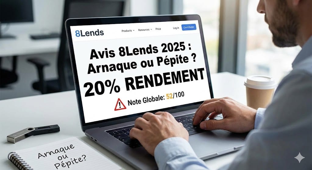 Avis 8Lends 2025 : Arnaque ou Pépite ? Analyse Complète du Crowdlending Blockchain