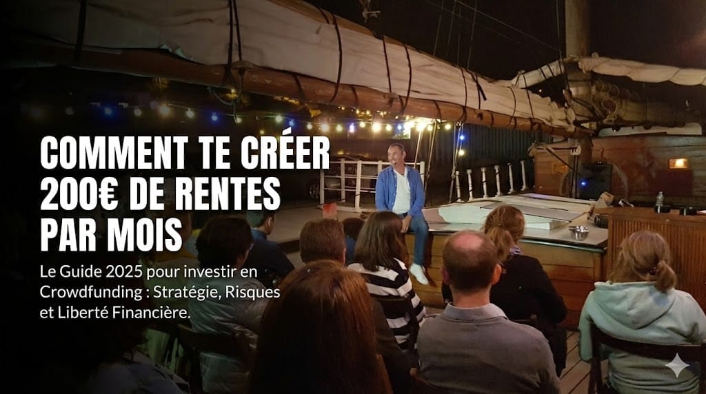 Comment te créer 200€ de rentes par mois avec le Crowdfunding (Guide fin 2025)